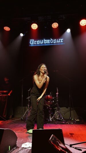 Tiana Le Instagram - Beyond grateful for everyone who came out to the Troubadour to see me 🤎 This is only the beginning.🍾 

- credits -

Special thanks to @ja.photographic and @lo.photographic for helming the ship 🫡 

And to @chrishatam whom without I wouldn’t have nuthin to sang!!!! 🫶🏻 

Song: Now That Im Older - TIANA (prod by @chrishatam and @ryadchaoui)
Video: @siddheshpandeyy
Edit: @tianaleofficial