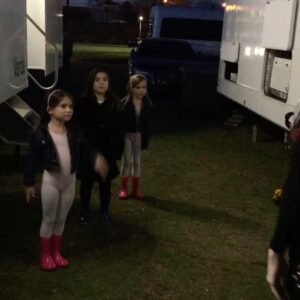Tierney Smith Instagram - Throw 🔙 Thursday! This was a game we LOVED playing with our set teacher when we were filming late at night to keep us awake! She was the best!!! @thecwtvd #thevampirediaries #sterolinewedding #lizziesaltzman #nightshoots #lizzieandjosie #saltzmantwins