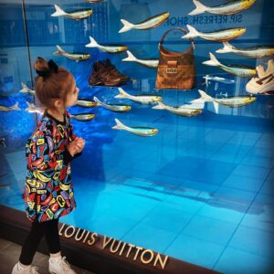Tiffany Fallon Instagram - The apple doesn’t fall far from the designer bag tree @louisvuitton #likemotherlikedaughter #louisvuitton #devon #lv 🤎🖤🤎🖤