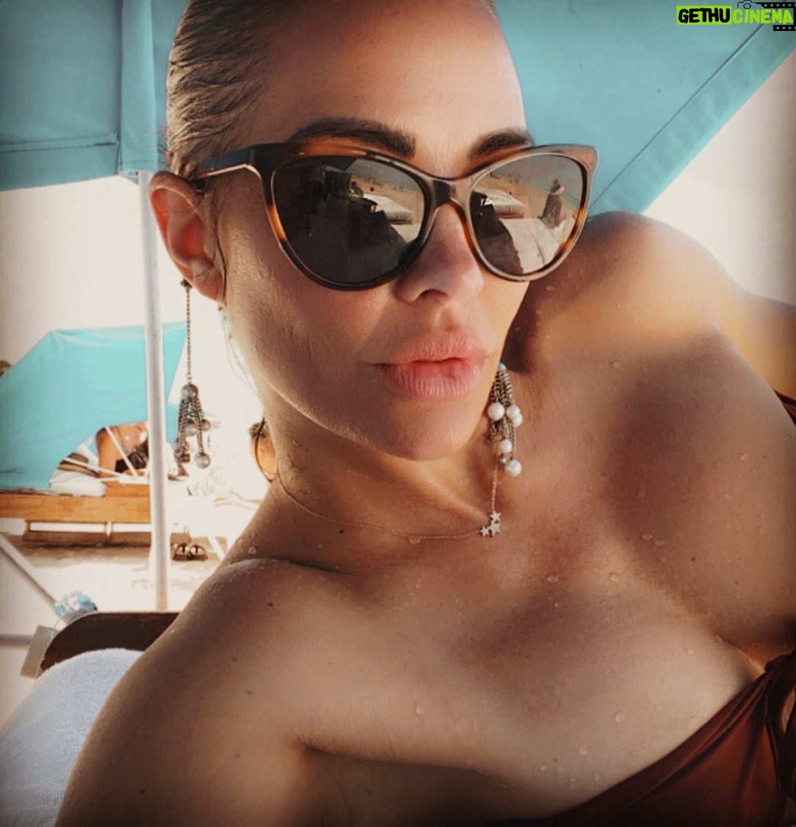 Tiffany Fallon - 3 Likes - #beachplease Don’t make me come back....#onetequilatwotequilathreetequilafloor 🌴🥃 #coronacation 🤸🏻♂️🌊
