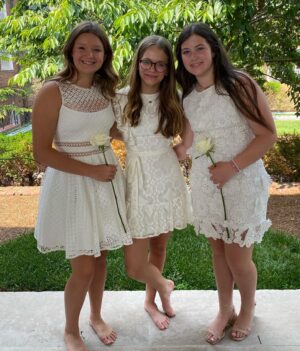 Tiffany Fallon Instagram - What a beautiful end to an era and a precious way to celebrate these amazing group of kids and this very special school. I will forever be grateful to you @oakhillschooltn Congrats @rocky.rooney1 I am so proud of you. #graduation #6thgrade #graduate #movingforward 💚