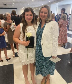 Tiffany Fallon Instagram - What a beautiful end to an era and a precious way to celebrate these amazing group of kids and this very special school. I will forever be grateful to you @oakhillschooltn Congrats @rocky.rooney1 I am so proud of you. #graduation #6thgrade #graduate #movingforward 💚