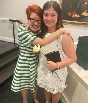 Tiffany Fallon Instagram - What a beautiful end to an era and a precious way to celebrate these amazing group of kids and this very special school. I will forever be grateful to you @oakhillschooltn Congrats @rocky.rooney1 I am so proud of you. #graduation #6thgrade #graduate #movingforward 💚