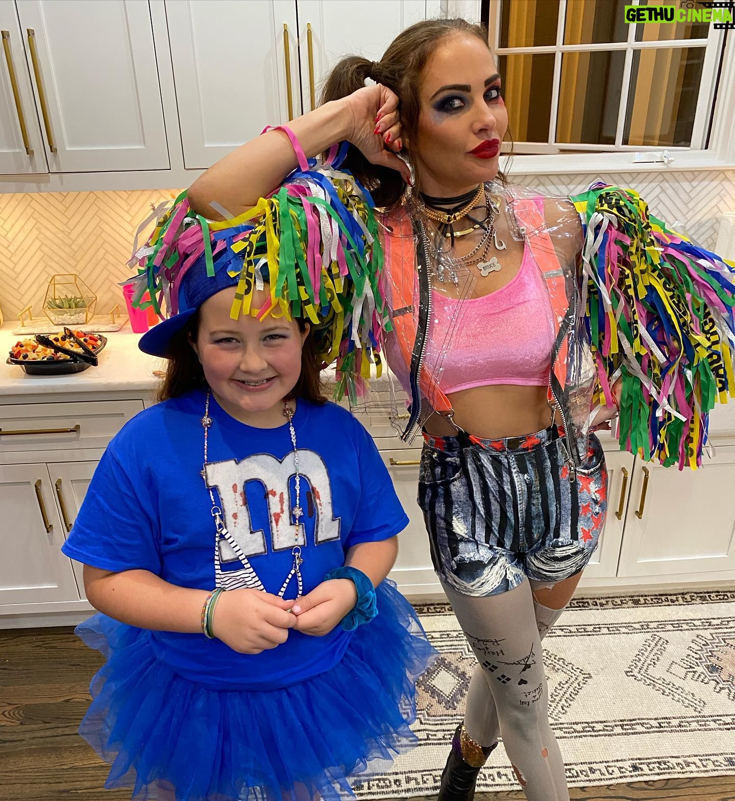 Tiffany Fallon - 3 Likes - @rocky_rooney_roo an I crushed #halloween2020 She’s a lil and I’m VERY salty!! @mmschocolate #harleyquinn #motherdaughter duo