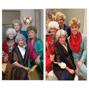 Tiffany Fallon Instagram - Thank you for being a friend 🎵 #goldengirls @karlywhart @shellybearden @jillporter75 #halloween @goldengirls