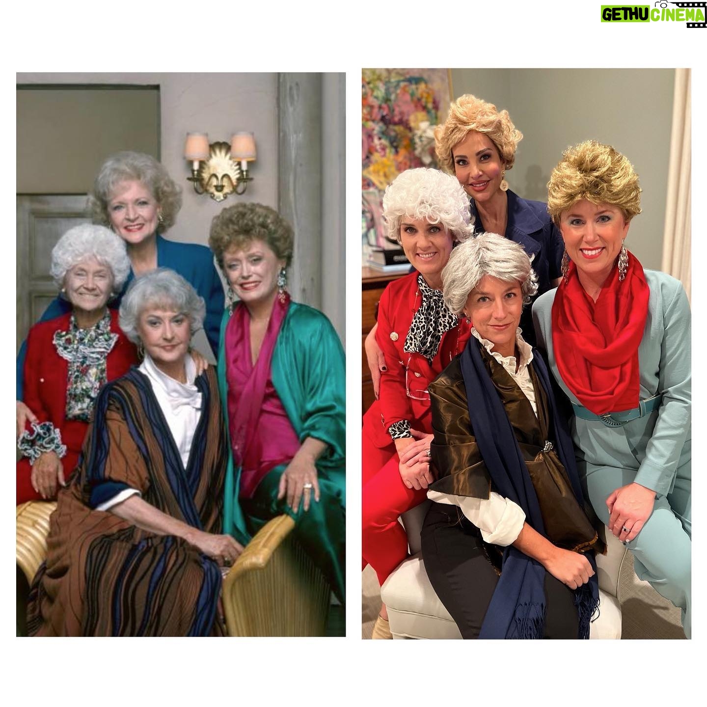 Tiffany Fallon - 3 Likes - Thank you for being a friend 🎵 #goldengirls @karlywhart @shellybearden @jillporter75 #halloween @goldengirls
