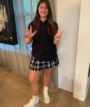 Tiffany Fallon Instagram - Okkkk let’s do this. A high schooler, seventh and 1st…3 kids 3 schools #backtoschool #firstdayofschool #obligatoryfirstdayofschoolpic