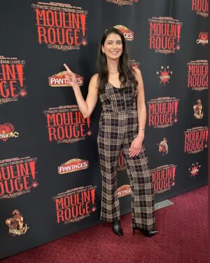 Tiffany Lonsdale Instagram - Besties at the theatre 🎭 Congrats to the wonderful cast and crew of @moulinrougebway for a fabulous night full of laughter, song and dance. Wow! @julesfrank