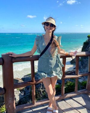 Tiffany Lonsdale Instagram - Truly a magical place with a depth of history, architecture, tradition, and kindness that has made quite the lasting impression. Thank you Tulum 🤍