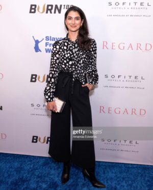 Tiffany Lonsdale Instagram - A fab evening celebrating the beautiful human @officialtriciahelfer and her cover of @regardmag 🥳 Lovely chats and laughs with the loveliest group 🤍