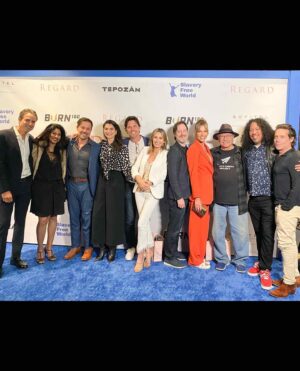 Tiffany Lonsdale Instagram - A fab evening celebrating the beautiful human @officialtriciahelfer and her cover of @regardmag 🥳 Lovely chats and laughs with the loveliest group 🤍