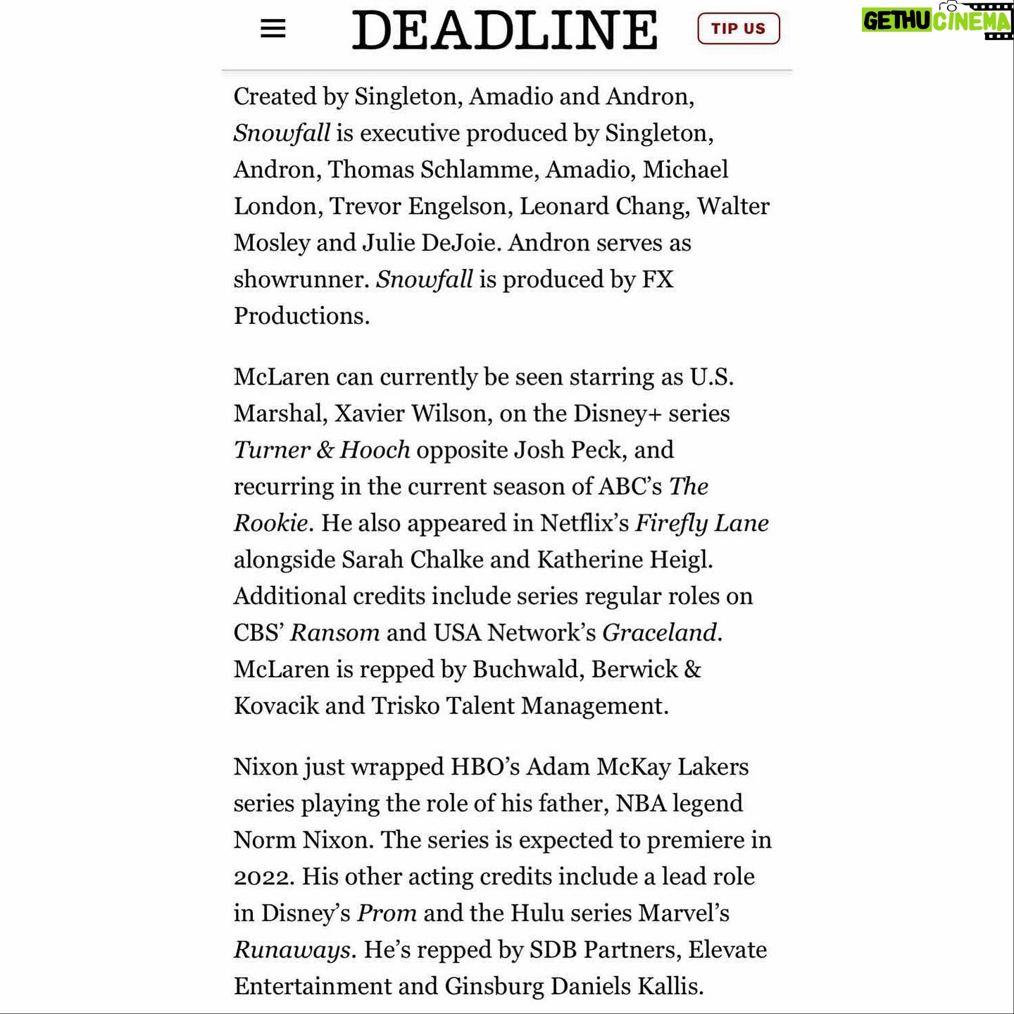 Tiffany Lonsdale - 479 Likes - Ohhhh myyyy!!! I’m absolutely delighted to be joining this exceptional cast and crew on @snowfallfx 💥 This is going to be funnnn