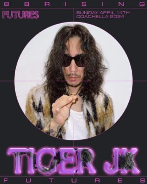 Tiger JK Instagram - 미래와 함께 코첼라에서 ❤️ See y'all in Coachella #Repost @88rising
・・・
░8░8░R░I░S░I░N░G░ ░F░U░T░U░R░E░S░
LIVE FROM COACHELLA 
SUNDAY, APRIL 14TH

Tune in! Global livestream details to be announced soon.

ATARASHII GAKKO! ◘ Awich ◘ Number_i ◘ Tiger JK ◘ XIN LIU ◘ YOASOBI ◘ Yoonmirae ◘ More surprises to come, stay tuned.