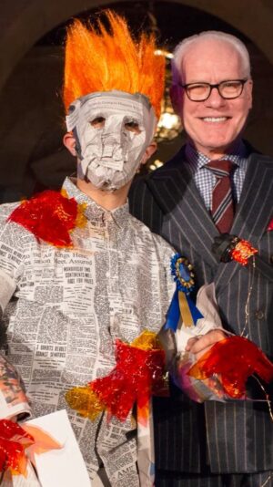 Tim Gunn Instagram - The New York Public Library’s Annual Halloween Masquerade is going virtual! Share your best literary look, or #booklook, inspired by a favorite book, story, poem, or author using the hashtag #nyplhalloween to be included in the virtual parade on @nypl’s social media! I’ll review your entries and choose my favorites. Visit nypl.org/nyplhalloween to learn more! Happy Halloween!