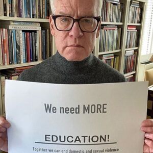 Tim Gunn Instagram - We need MORE education to end domestic and sexual violence! Join @nomoreorg in speaking out and sharing the NOMOREDirectory.org (link in bio) with any friends or loved ones in need of support services. #MORENOMORE
