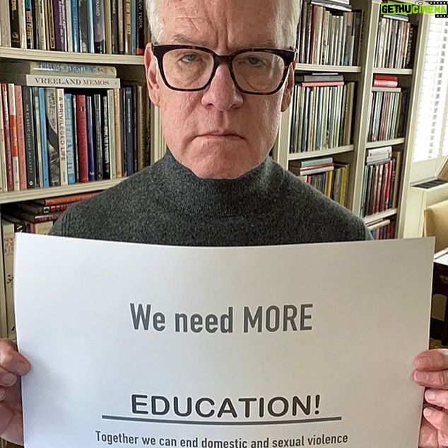 Tim Gunn - 19K Likes - We need MORE education to end domestic and sexual violence! Join @nomoreorg in speaking out and sharing the NOMOREDirectory.org (link in bio) with any friends or loved ones in need of support services. #MORENOMORE