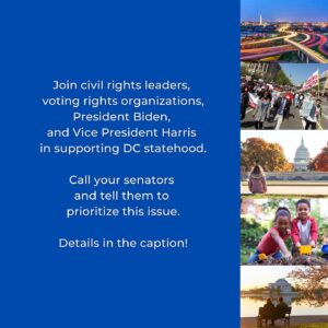 Tim Gunn Instagram - Call your senators at (202) 224-3121 and encourage them to support DC statehood using the script below ⬇️
 
“Hello, my name is ___________ and I live in _________. I’m calling to urge the Senator to support DC Statehood. This would grant equal voting rights and representation in Congress to the 712,000 people of the District of Columbia. The events on January 6th made it clear that DC residents -- who pay taxes, serve in our military, and raise their families, deserve the same rights and protections as Americans living in all 50 states. Thank you.”

#dcfor51 #dcstatehood