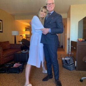 Tim Gunn Instagram - Sunday morning with @heidiklum! #amazonprimevideo