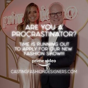 Tim Gunn Instagram - Designers, you have until midnight on February 18 to send in your casting submissions for our new fashion competition series on @amazonprimevideo! The sooner you apply, the better! Run, don’t walk, to castingfashiondesigners.com if you think you have what it takes!