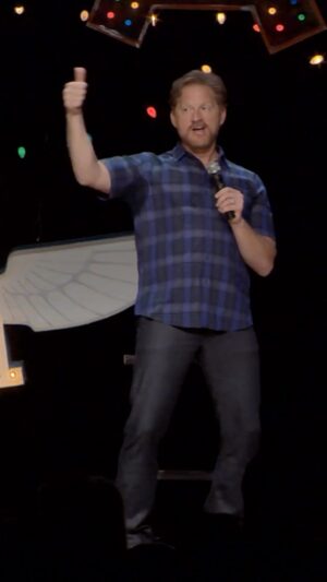 Tim Hawkins Instagram - The Message Bible got me again!

Get tickets for my Spring Tour thru the link in my bio.