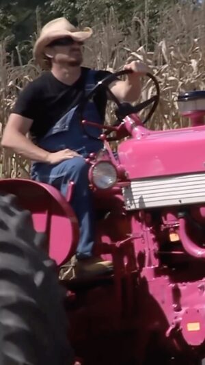 Tim Hawkins Instagram - Pretty Pink Tractor is now available everywhere you listen to music! 🤠