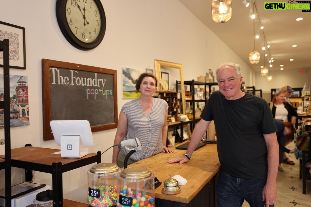 Tim Kaine - 461 Likes - I got a chance to visit several local businesses in Staunton and hear about their concerns and successes—and even jam out to some favorite tunes at the record store. Small businesses are the hearts of our communities, and I'll always work to help them succeed.