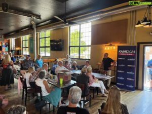 Tim Kaine Instagram - I was so happy to join Democrats in the Shenandoah Valley today to meet with members of the community and chat about the issues that matter to them in this election. Thanks for coming out—let’s do all that we can to win this November!