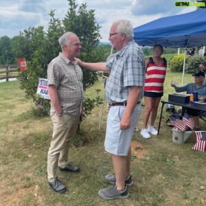 Tim Kaine Instagram - Rocking out here in Charlottesville at the Dems Rock Democracy concert—I even hopped on stage with the band to perform. It’s just incredible seeing all of the energy here. I’m excited for November!