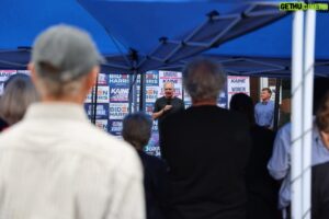 Tim Kaine Instagram - Wow, it's loud out here! The area was packed with Democrats as Chair Susan Swecker and I helped kicked off a canvass launch with the @vademocrats coordinated campaign in Staunton. Let's win this!