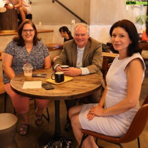 Tim Kaine Instagram - Today, I had coffee with State Senator Stella Pekarsky and Delegate Karrie Delaney in Chantilly to hear about what’s happening in their communities. We had some great discussions—and I’m excited to take their thoughts, concerns, and conversations with constituents back to the U.S. Senate.