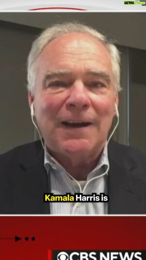 Tim Kaine Instagram - Like I said, Donald Trump is yesterday's news—it's time to be unburdened by him.

@KamalaHarris is today's and tomorrow's news. I am all in for her!
