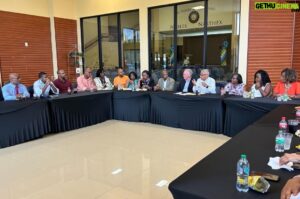 Tim Kaine Instagram - Congressman Bobby Scott and I joined Black elected officials and community leaders in Hampton Roads—and we had a productive conversation about their needs and aspirations and how we can help deliver them in Congress.