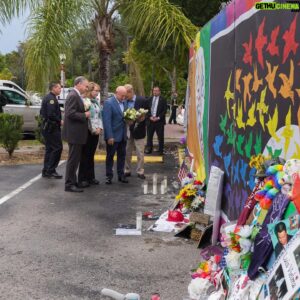 Tim Kaine Instagram - Eight years ago, 49 lives were tragically cut short and 53 more were injured in a hate crime at the Pulse Nightclub, a place that was a safe space for the LGBTQ  community in Orlando. I remember visiting that site years ago—it was devastating. We need more gun safety reforms.