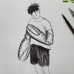 Tim Key Instagram - New book’s moving forward apace.

Emily Juniper inking out illustrations, poems set in stone, printers warming up for September CTRL P.

This morning I’m culling Instagram poems that are going into the book. I think that’ll be about ninety five poems I’ll be bunging in the dustbin. By all means screengrab and collate into your own book. Or wait for Chapters. Released into wild Nov 5. Preorder now from link in bio.

@junipersees on absolute fire at the mo fyi 🍋