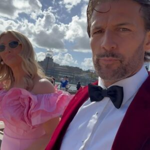 Tim Robards Instagram - It’s wedding time… and the theme was bigger, brighter… bolder! Congrats to the Webbers!