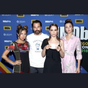 Tim Rozon Instagram - Thanks for having us on your Yacht 🚣‍♀️ . @imdb @wynonnaearp #wynonnaearp #wayhaught #sdcc #yacht #imdb 📷 @richpolk