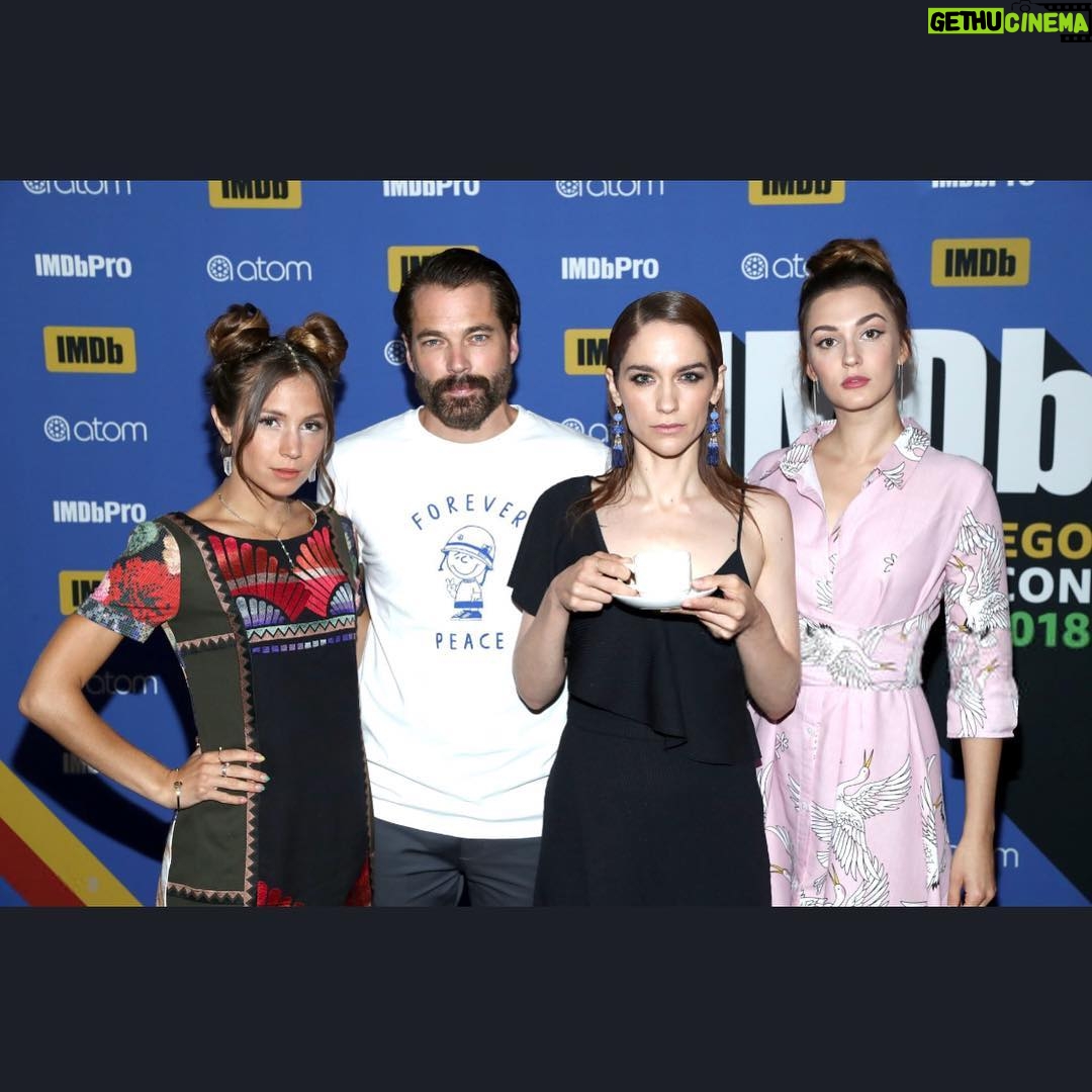 Tim Rozon - 10.1K Likes - Thanks for having us on your Yacht 🚣♀️ . @imdb @wynonnaearp #wynonnaearp #wayhaught #sdcc #yacht #imdb 📷 @richpolk