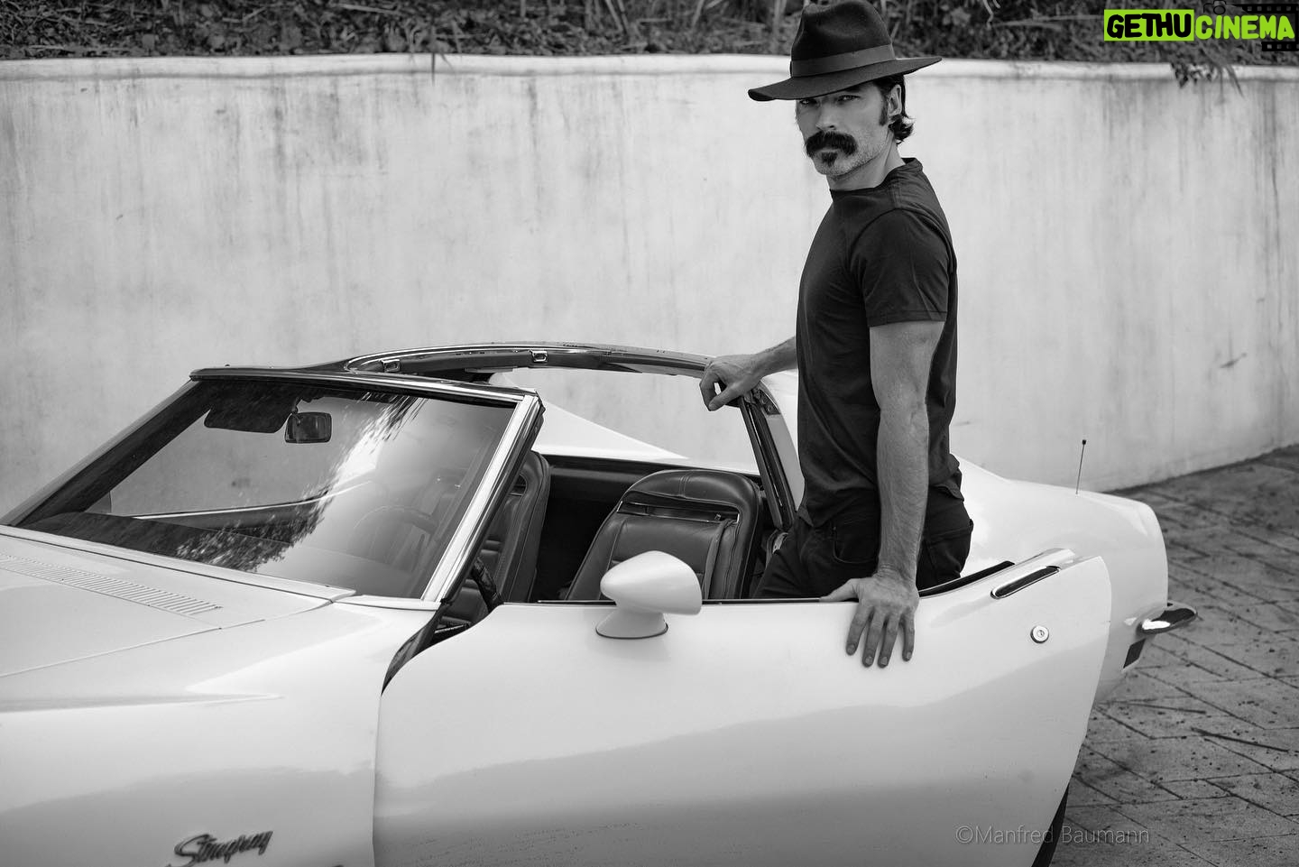 Tim Rozon - 8.6K Likes - Corvette Stingray ✨ @manfredbaumann h/mu @nellybaumann #beverlyhills #corvette