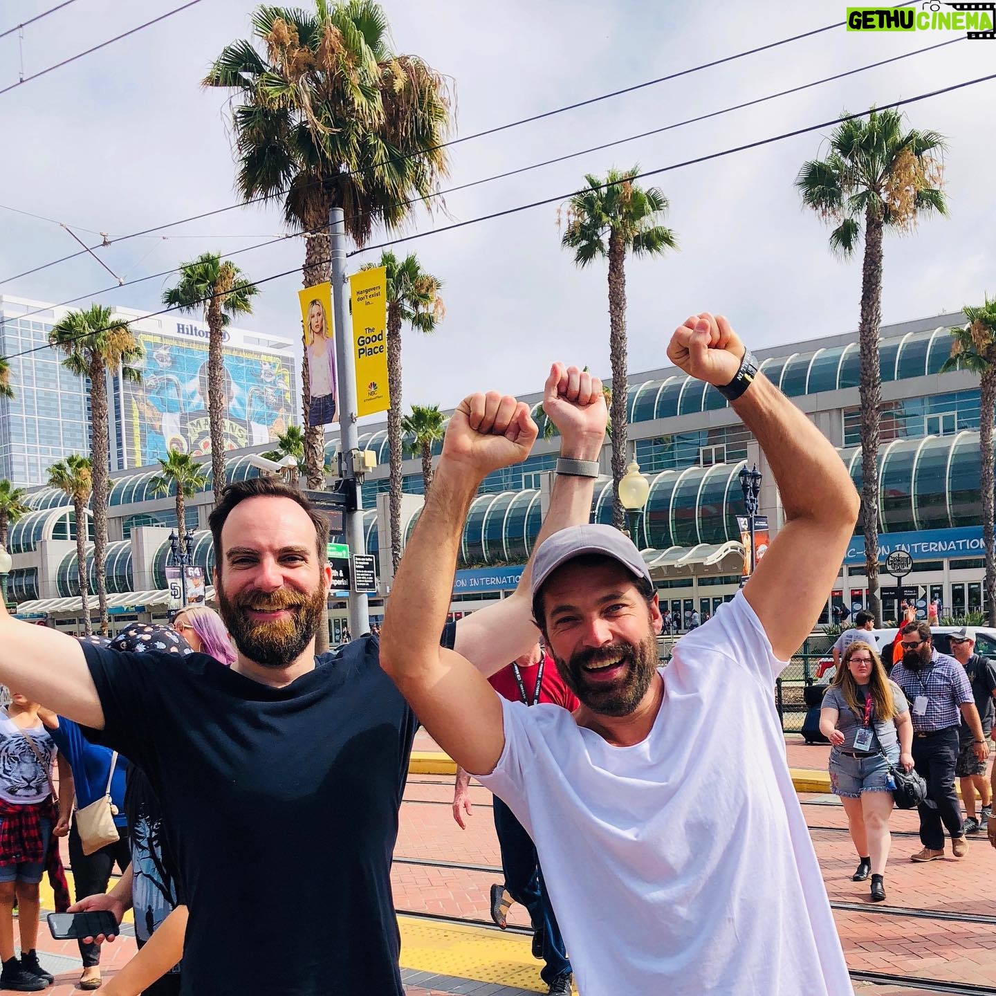 Tim Rozon - 13.1K Likes - That time we were on the side of buses (and trains) at San Diego Comic Con and I was the happiest kid in the world. I will get back to you @comic_con If you taught me anything it’s how to wait patiently (in lines) & I will happily wait the 460 days until I see you again. #sdcc luv u always, Tim.❤️