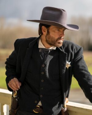 Tim Rozon Instagram - Calamity Jane - in select theatres and digital as of today. Directed by @tkmiles 🐇 and starring the incredible @emilybett  As our Calamity Jane!! This was one of my favourite film set experiences ever. What a good bunch of folks coming together to make a super kick ass movie.  One of favourite cast's of all time!! Special thanks to our DOP @jannieklompje and amazing hair&MU 🎨 @guiltlessglamour @sofiephillips @hairbynicolelapointe @maya_phillips237 @thereelashley & the rest of the incredible crew!!
