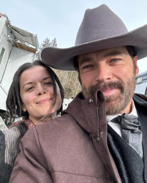 Tim Rozon Instagram - Calamity Jane - in select theatres and digital as of today. Directed by @tkmiles 🐇 and starring the incredible @emilybett  As our Calamity Jane!! This was one of my favourite film set experiences ever. What a good bunch of folks coming together to make a super kick ass movie.  One of favourite cast's of all time!! Special thanks to our DOP @jannieklompje and amazing hair&MU 🎨 @guiltlessglamour @sofiephillips @hairbynicolelapointe @maya_phillips237 @thereelashley & the rest of the incredible crew!!