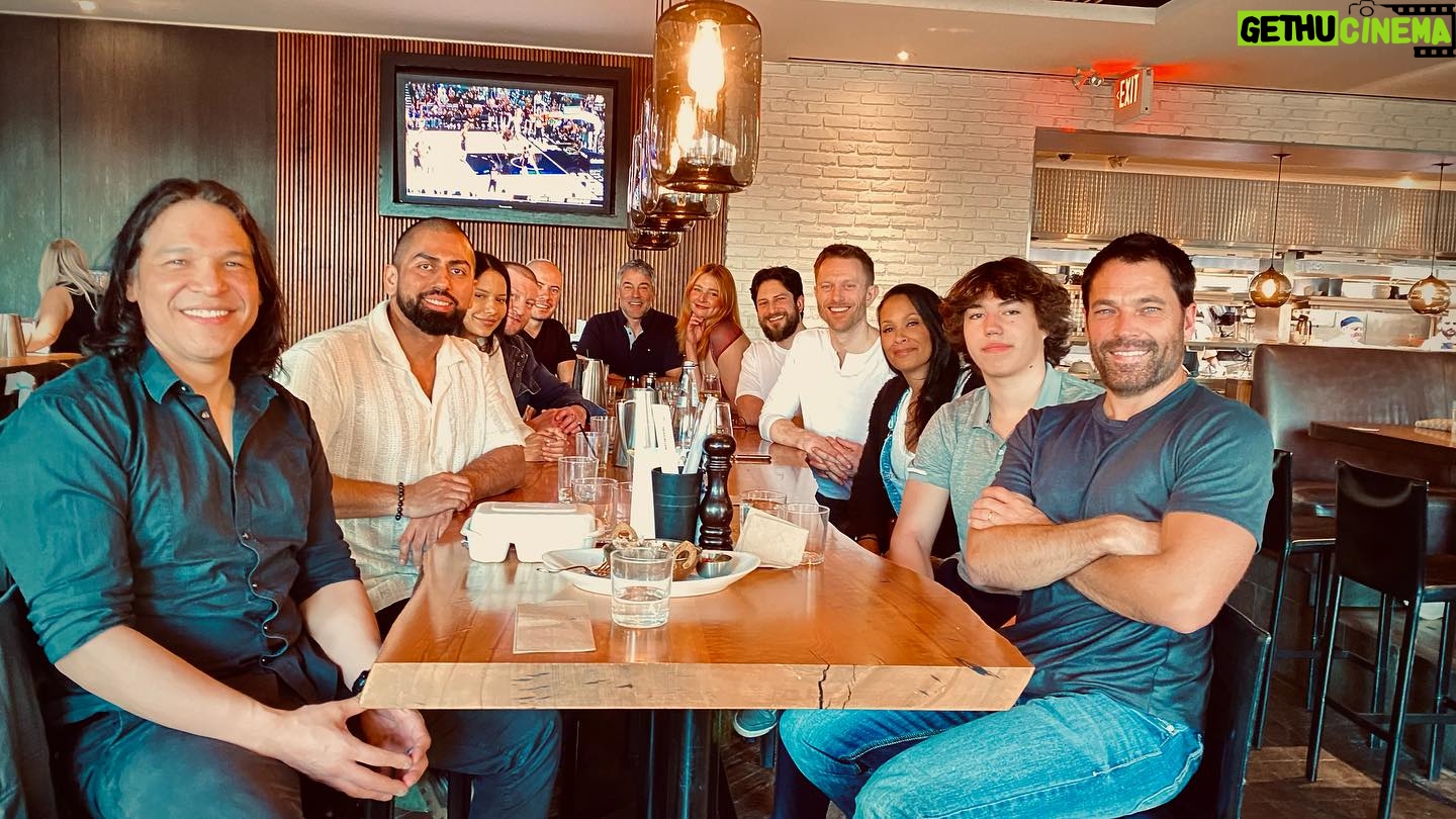 Tim Rozon - 2.8K Likes - Great cast dinner tonight!! Everyone is fed and watered and ready for #day1 tomorrow!!! #potl @realtimrozon @nathanielarcand @tanayabeatty @theneiljackson @sebasscz @misscoreywoods @therealdavidkaye @omevo #jaydenpaul @sharlou13 @canada.world_