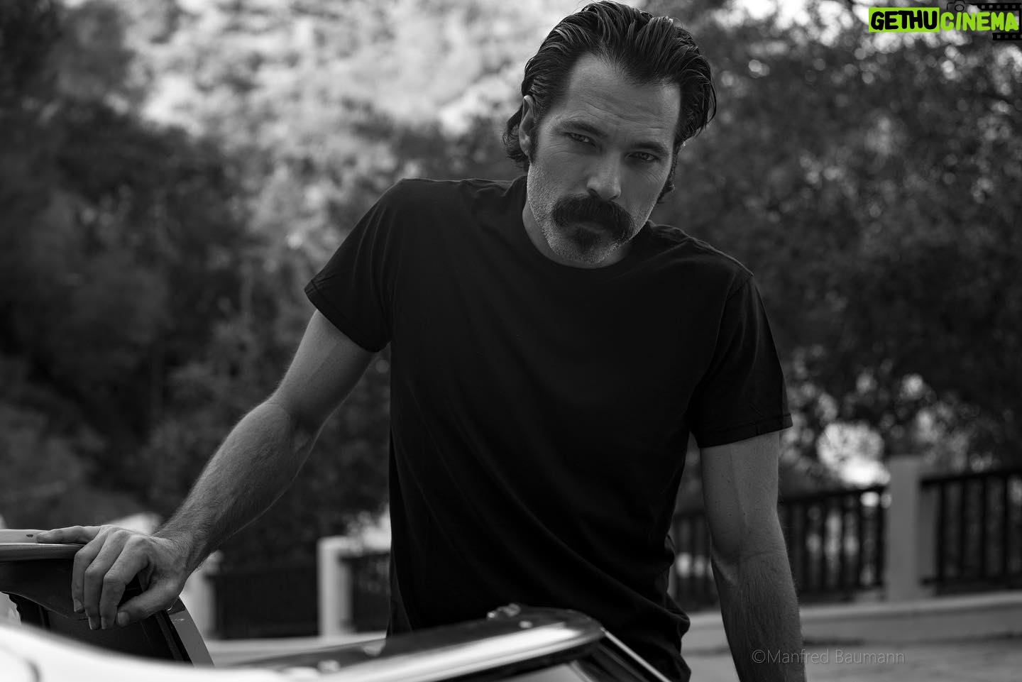 Tim Rozon - 11.4K Likes - black & white 📸 @manfredbaumann @nellybaumann #losangeles #beverlyhills