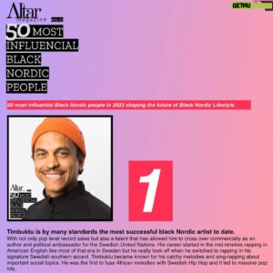 Timbuktu Instagram - Being recognized and appreciated by my community, my peoples and in such illustrious company is… everything. Thank you @altar_magazine 🙏🏾