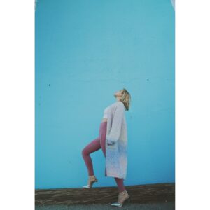 Tina Ivlev Instagram - @calendinesque needed to test some glass so I gave him moody duochrome 80s aerobics teacher in iridescent heels. As you do.