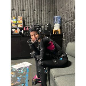 Tina Ivlev Instagram - Some PCAP BTS. One week away! #starwarsjedisurvivor #nightsistermerrin