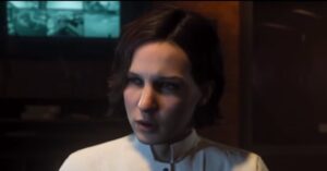 Tina Ivlev Instagram - Loved playing baddie Milena Romanova in #codmw3! Getting to work with this amazing cast, crew and directors Brian Bloom and Jeff Negus was such a joy. 🩵 Go play it!
