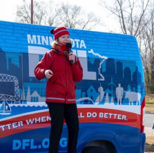 Tina Smith Instagram - TOMORROW is Election Day. And Minnesotans are ready to elect strong, kind, empathetic leaders like @joebiden and @kamalaharris and so many great @minnesotadfl leaders on the ballot in Minnesota. There is energy and we are using every last minute to organize, organize, organize.