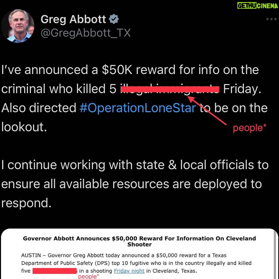 Tina Smith - 768 Likes - People* — these were human beings, including a little boy who will never get to hug his mom again.
People who died on top of children, shielding them from the bullets of a gun that belongs on the battlefield — not in someone’s home.
Fixed your awful tweet for you, @governorabbott.