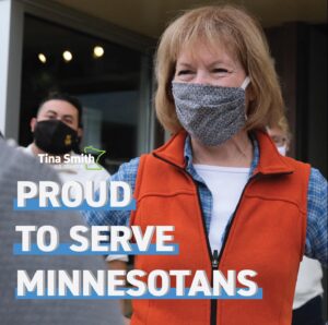 Tina Smith Instagram - Thank you, Minnesota. You showed up to say YES to lifting up the best of who we are, to continue to work together on the issues that feel so personal — our health, our children’s education, our jobs, our future. You’ve shown that you want to work together and make progress.

From the beginning, this campaign has been about what we can do to work together, find common ground, and get results for the good of Minnesota and our country.

Even in the midst of the great division and great challenges of this past year, I’ve always felt that Minnesotans at heart believe that we are better together.

Almost three years ago, I became your United States Senator, and two years ago you elected me to this job. I am honored, and grateful, that you have re-elected me to serve you in Washington for six years. And every week I will go to work thinking about you, and working for you.

Elections are not the end, they are the beginning of the real work we have ahead of ourselves. The real work of getting this pandemic under control, building back our economy so that it works for everyone, investing in broadband and a clean energy future, supporting Minnesota farmers, health care as a fundamental human right, and working for racial and economic justice.

I am ready to do that work with all of you, together.